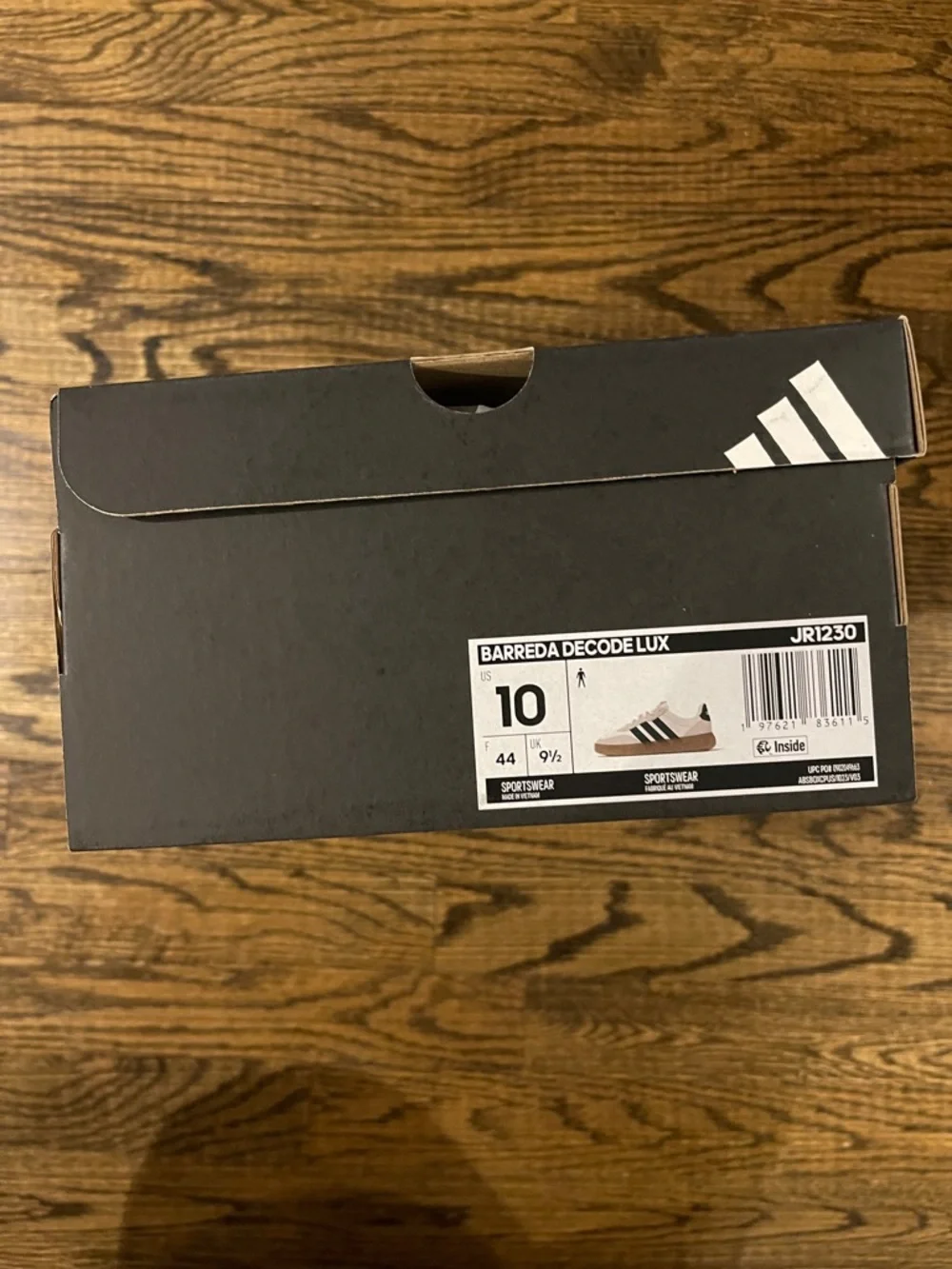 adidas Barreda Decode Men’s Cream & Green Size 10